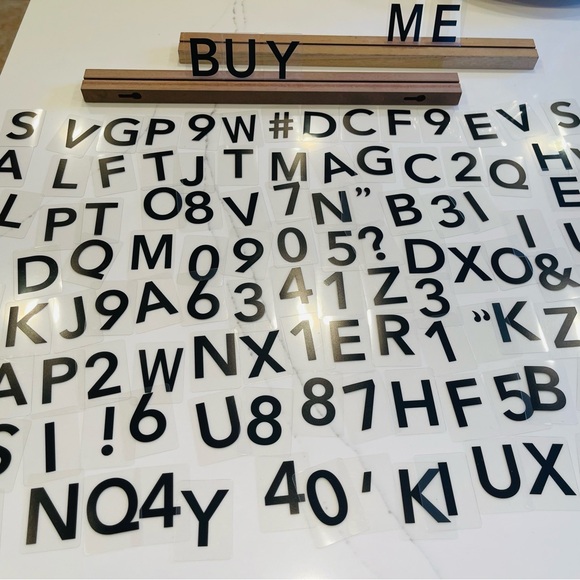 Target Other - Target Dollar Spot Bullseye Wall/Counter Letter Board